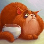причины ожирения рыжих котов