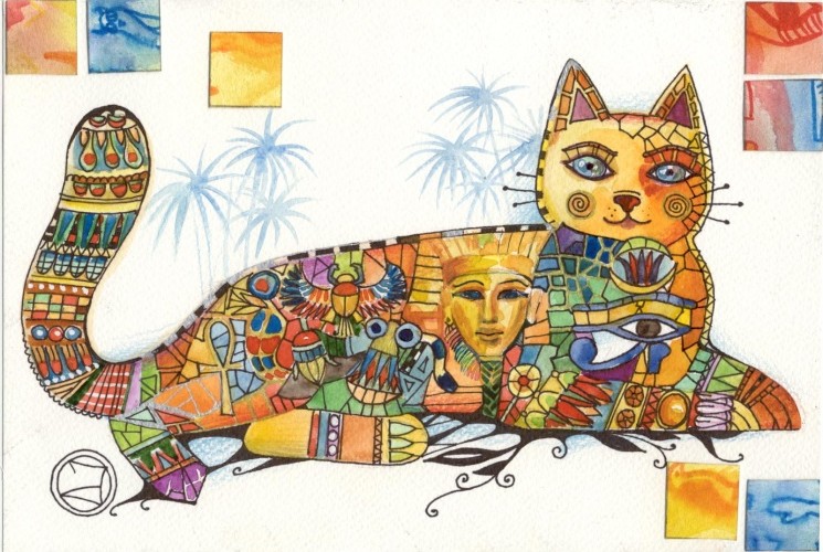 кошки-в Египте загадки кошек и богинь